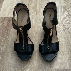Black Michael Kors heels